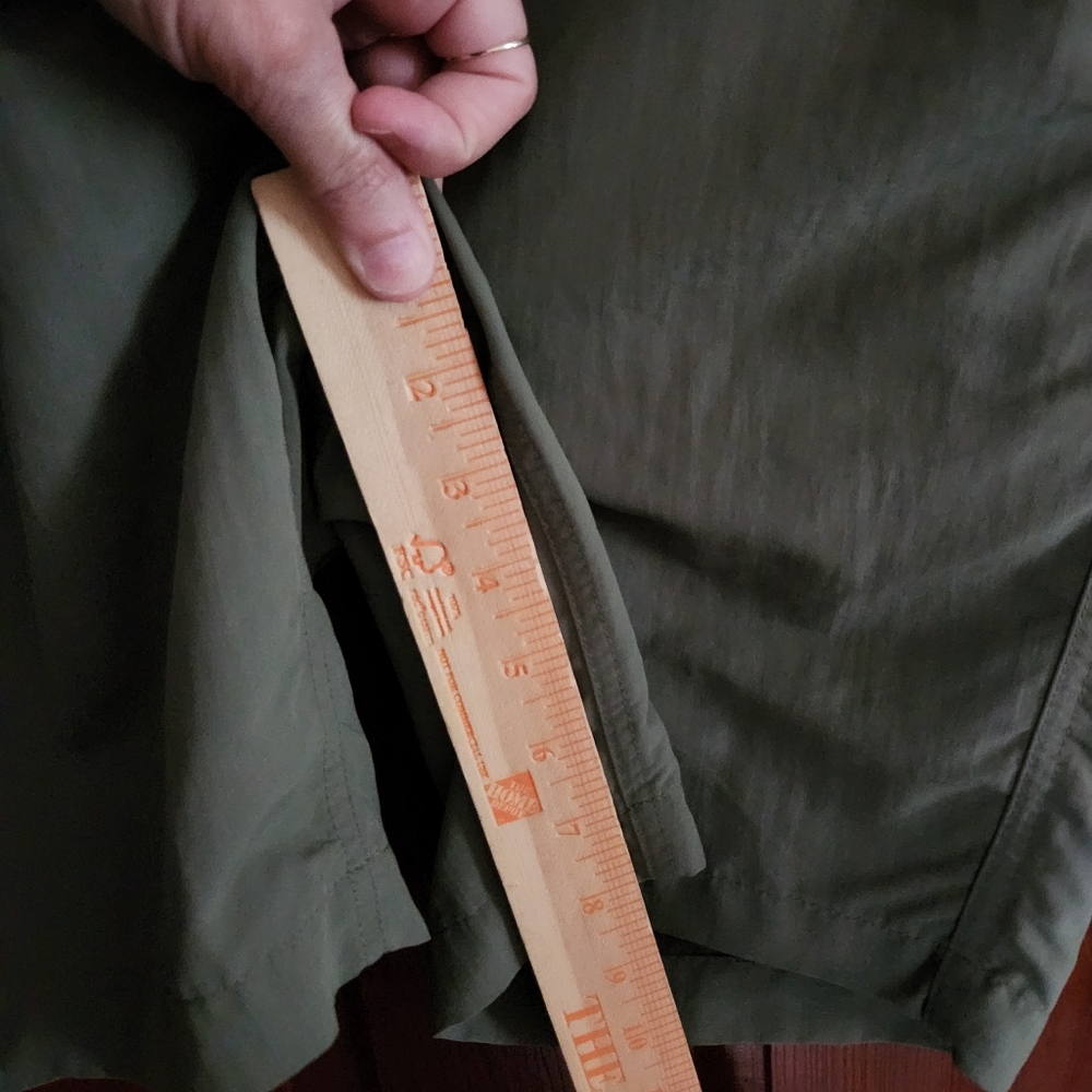 Orvis Bermuda Shorts Womens Medium Army Green - Picture 6 of 9